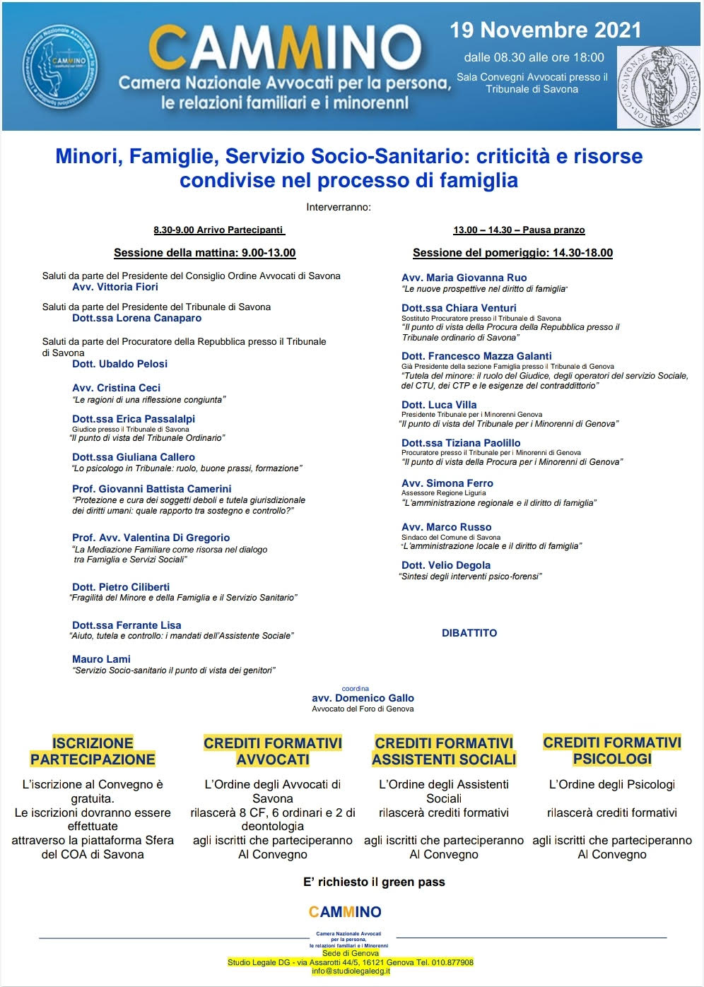 Convegno 19-11-21